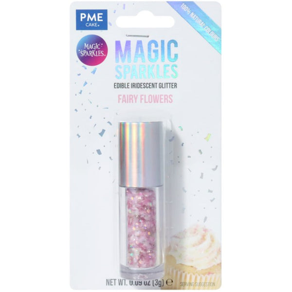 Fairy Flowers Edible Iridescent  Glitter 3g - MAGIC SPARKLES