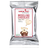 Modelling Chocolate White 250g  SARACINO