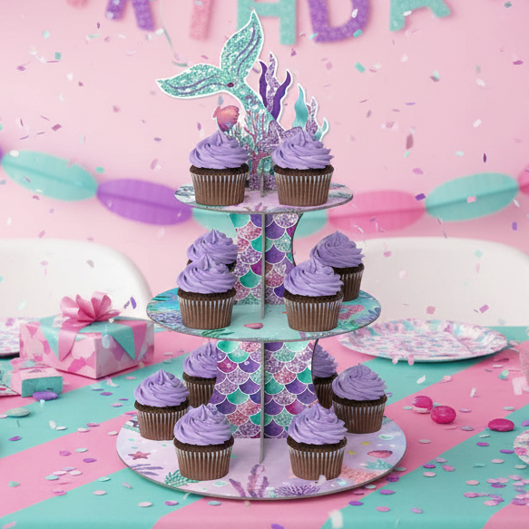 Mermaid Cupcake Stand Kit