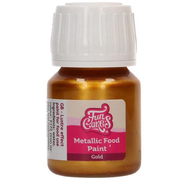 Metallic Gold Paint 30ml