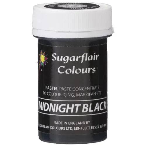 Midnight Black SugarFlair Gel paste 25g