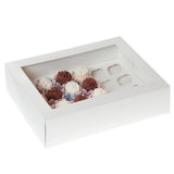 White Mini Cupcake Box 24s  Pk 2