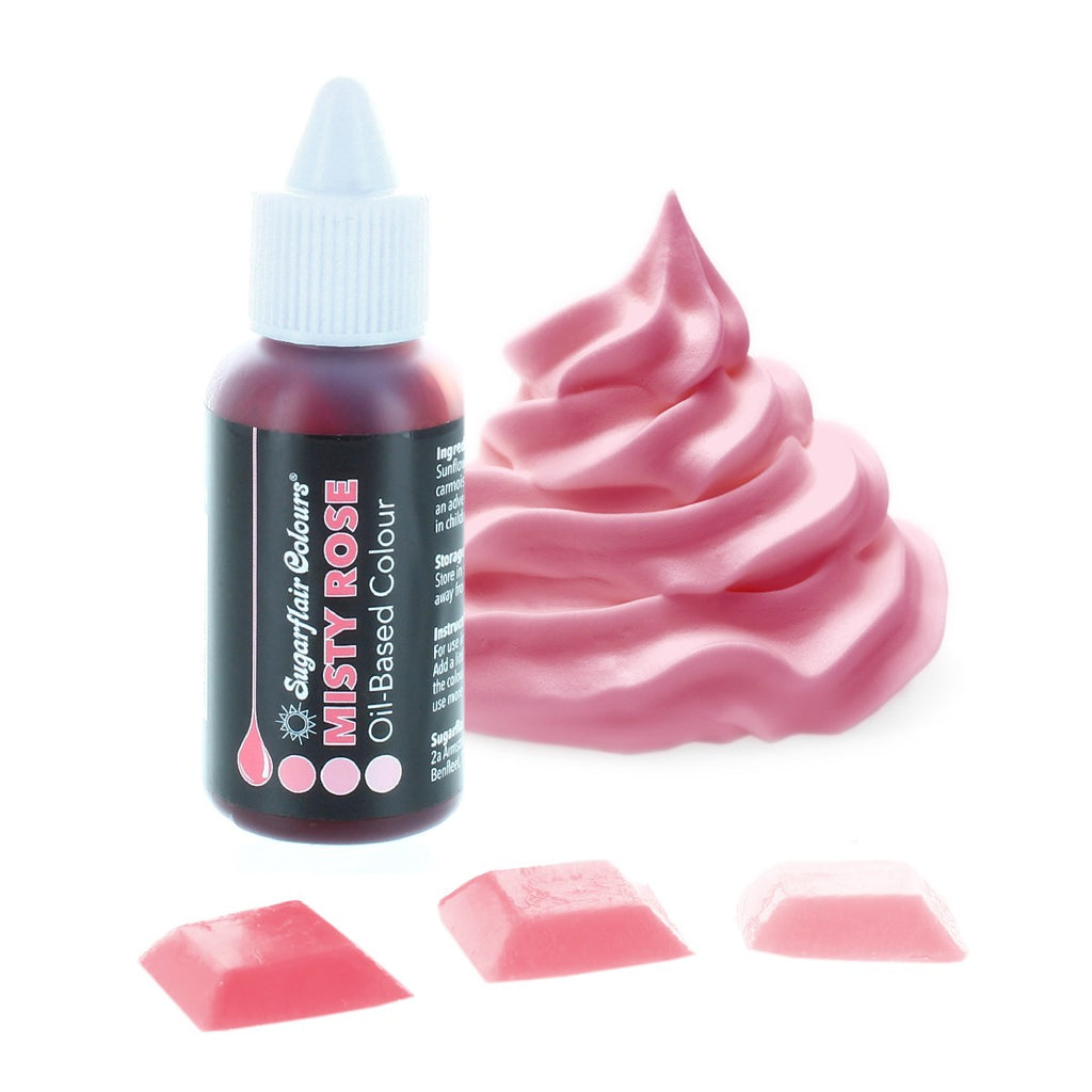Sugarflair Misty Rose Oil Based Colour 30ml