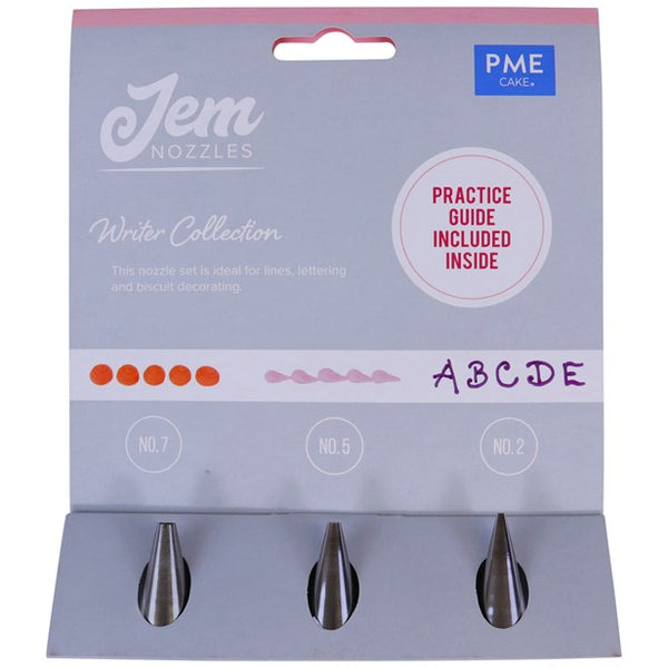 Jem Nozzle Set Writer Collection Pk 3