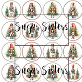 Nutcracker Edible Toppers - (20 Toppers)