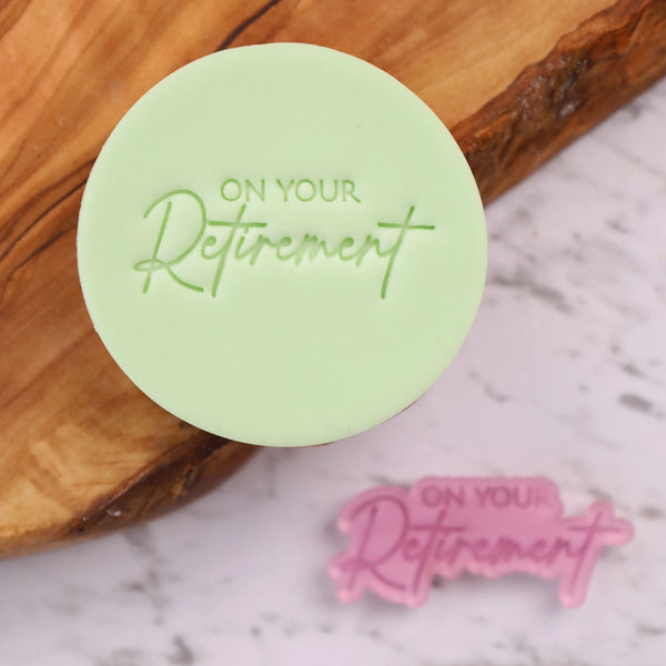 The Amy Jane Collection Signature Embosser On your Retirement