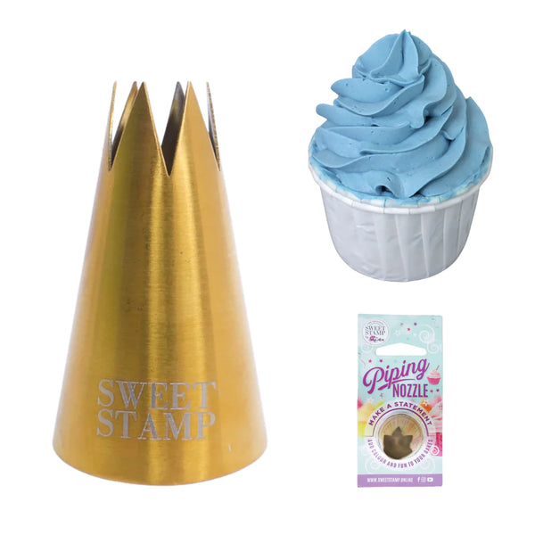 Open Star Nozzle SWEET STAMP