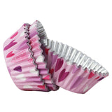 Love Heart Foil Lined Cases Pk 30 PME