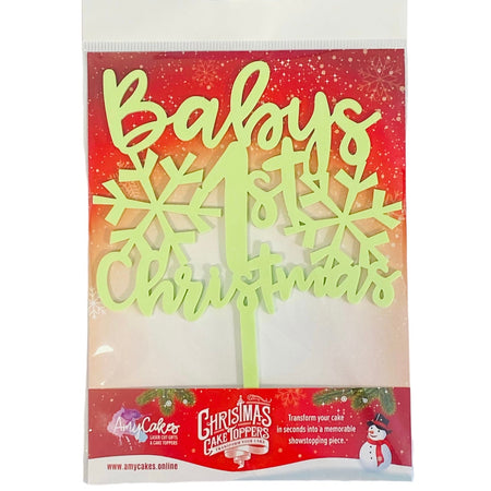 Gold Merry Christmas Sign Each