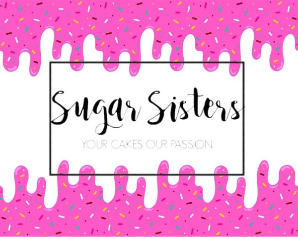 Pink Drip Wrap Edible Image