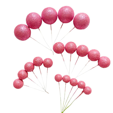 Pink Celebration Soft Pearls Mix 80g - FUNCAKES