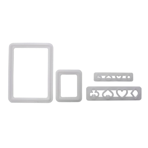 FMM Playing Cards Cutters - Set of 4