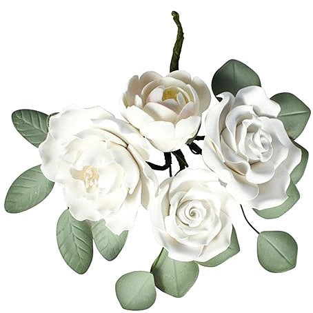 Gum Paste Ranunculus Spray