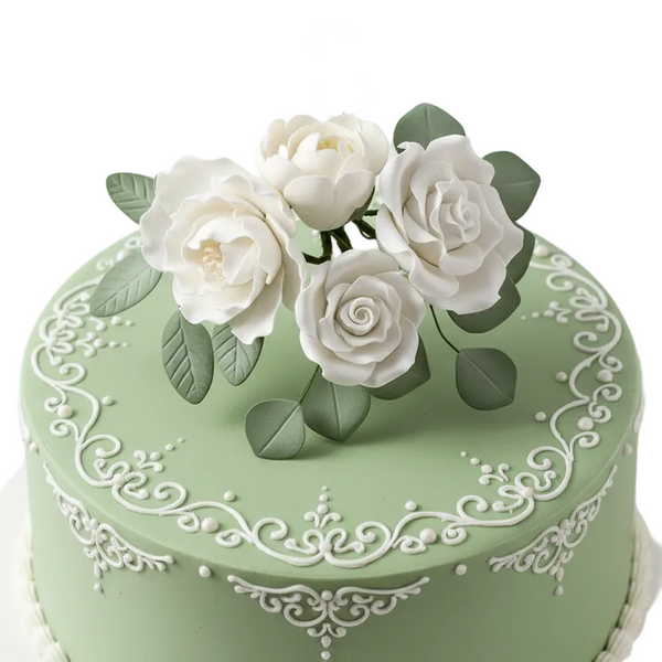 Gum Paste Ranunculus Spray