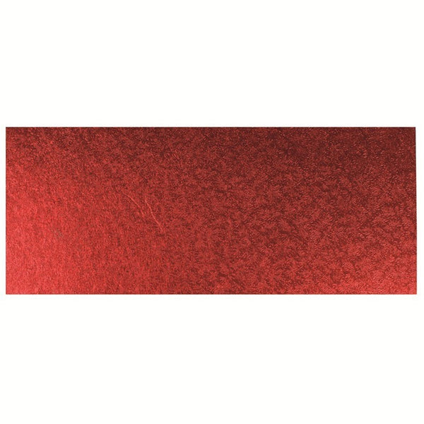 Red Foil Log Card 12'' X 5'' (304 X 127mm)