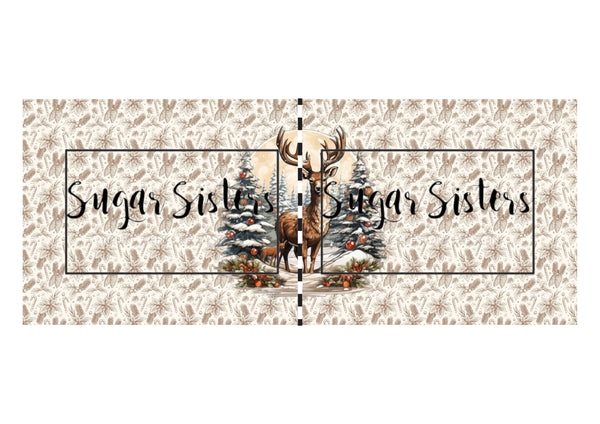 Reindeer Wrap Set (6" x 8" High)