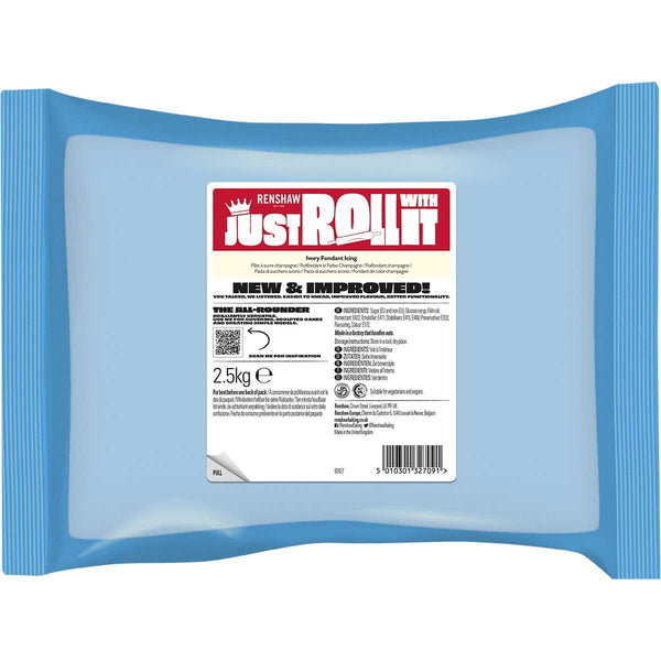Renshaw "Just Roll with" It Ivory SugarPaste 2.5Kg