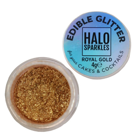 Light Gold Glitter Dust POWDER PUFF 10g