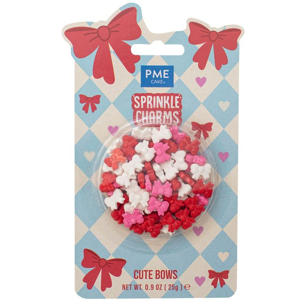 Cute Bows Sprinkle Charms 25g
