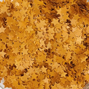 Edible Glitter Gold Stars 1g