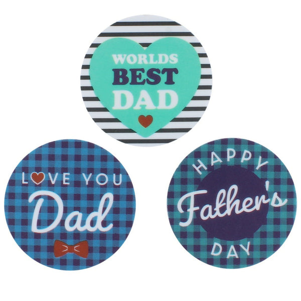 Dad Sugar Plaques Pk 48