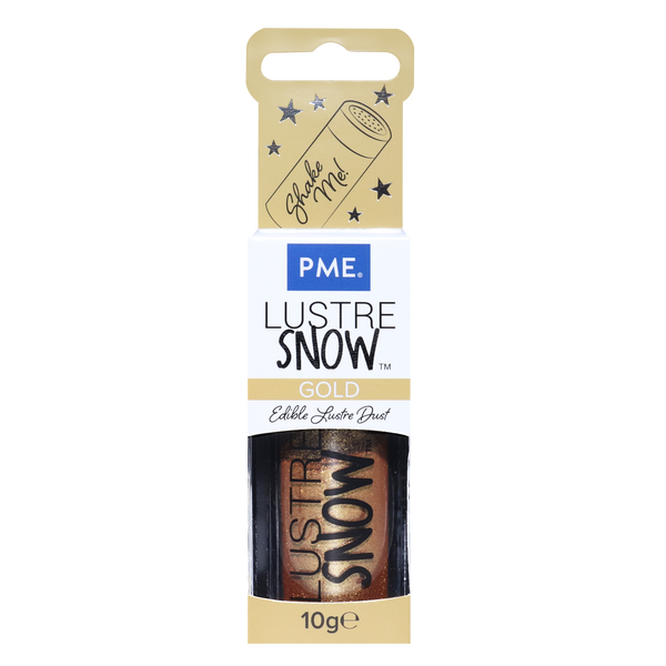 Edible Lustre Snow - Gold 10g