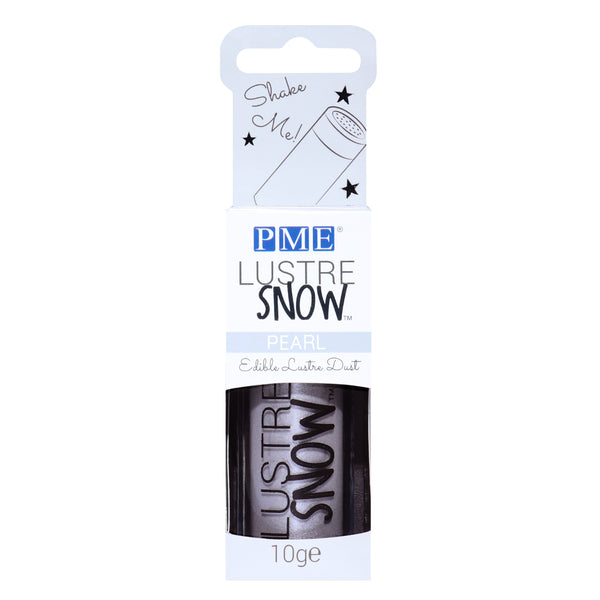 Edible Lustre Snow - Pearl 10g
