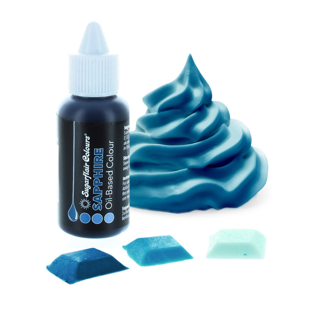 Sugarflair Sapphire Oil Based Colour 30ml