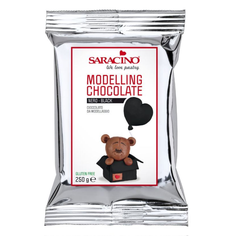 Modelling Chocolate Black 250g SARACINO