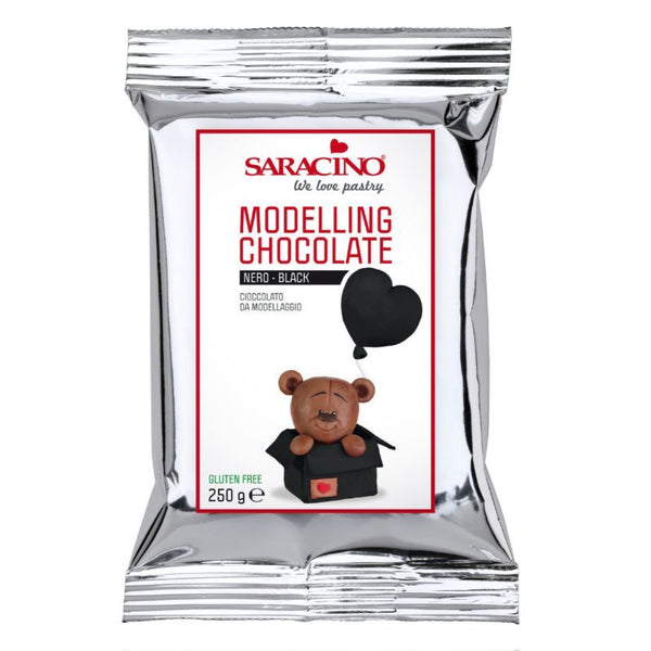 Modelling Chocolate Black 250g  SARACINO