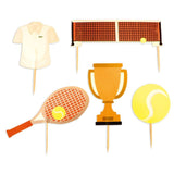 Tennis Cake Decoration Set Pk 5