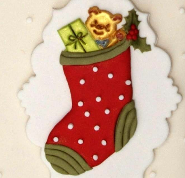 Christmas Stocking Cutter 1 Pc