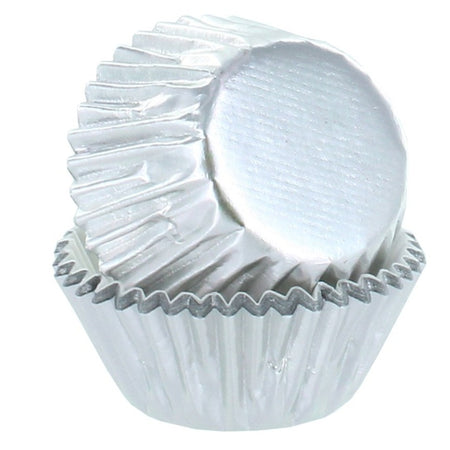 Silver Foil Baking Cups SWEET STAMP