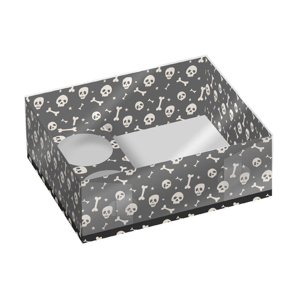 Luxury Black Skeleton Bento & Cupcake Box