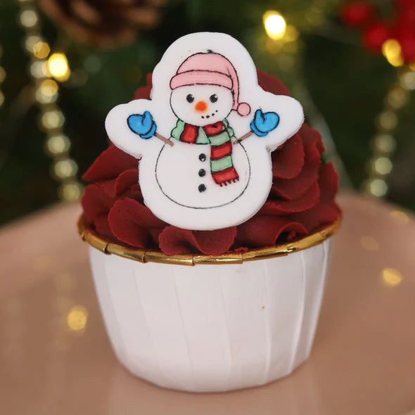 Cartoon Snowman OUTboss Mini STAMP N CUT