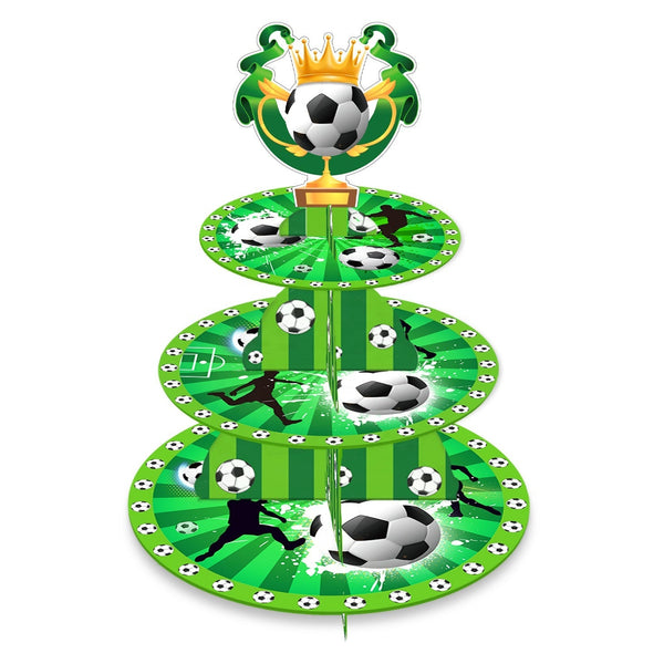 Soccer Cupcake Stand Kit