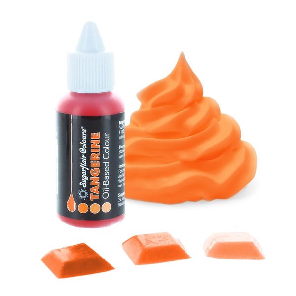 Sugarflair Tangerine Oil Based Colour 30ml