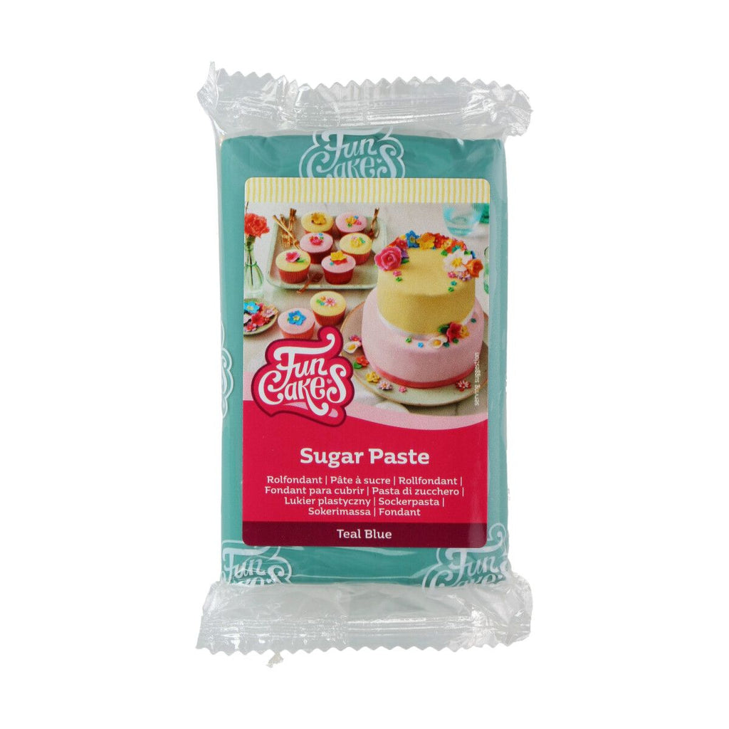 Teal Sugarpaste 250g FUNCAKES