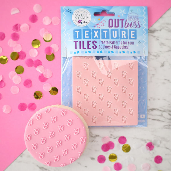 Letter B Texture Tile OUTboss