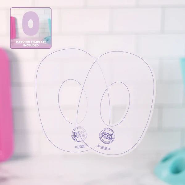 FROST FORM - Flexi Frost & Carve Ganache Plates Set 2 No 0