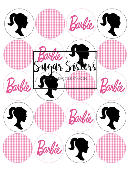 Dollhouse Edible Toppers - (20 Toppers)