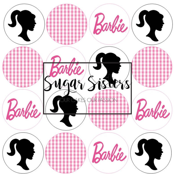 Dollhouse Edible Toppers - (20 Toppers)