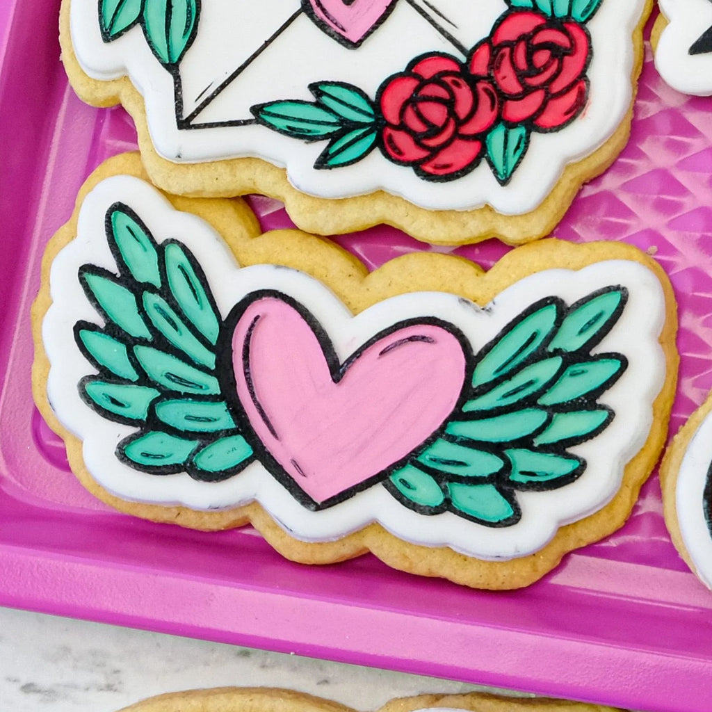 Heart Wings OUTboss STAMP N CUT