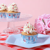 Foil Lined Cupcake Cases Tied with a Bow Pk 30