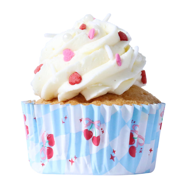 Foil Lined Cupcake Cases Tied with a Bow Pk 30