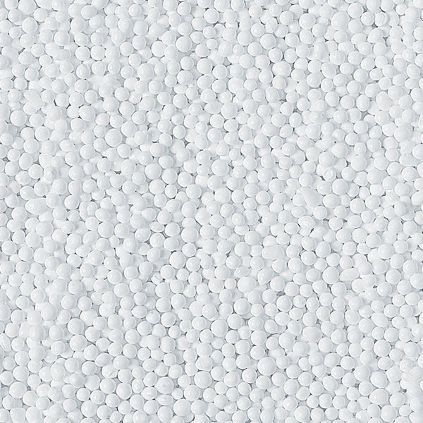 SUGAR SISTERS - Matt  White Non Pareils 80g