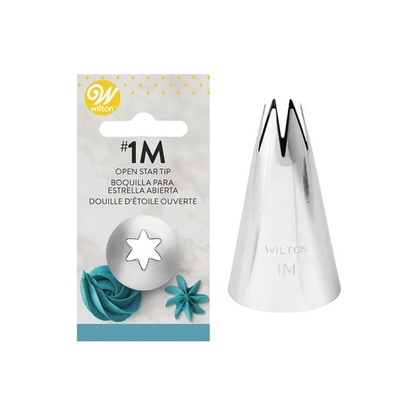 WILTON 1M Open Star Nozzle