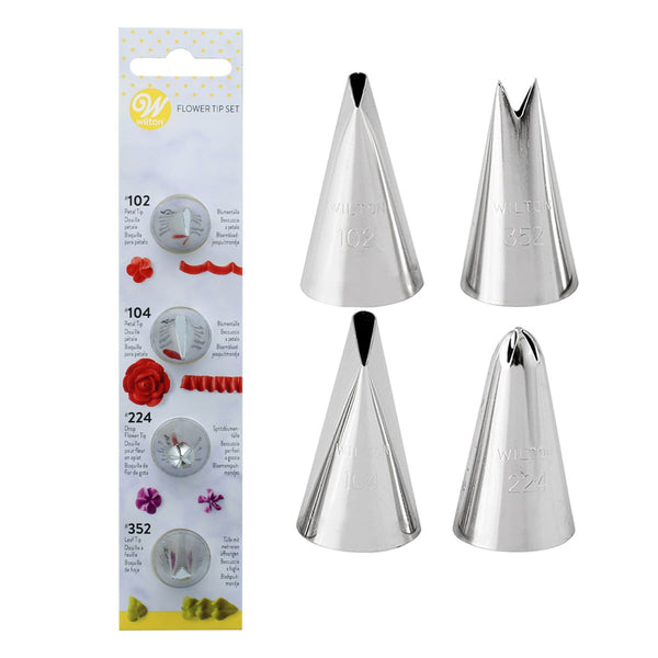 Wilton Flower and Leaf Tip Set