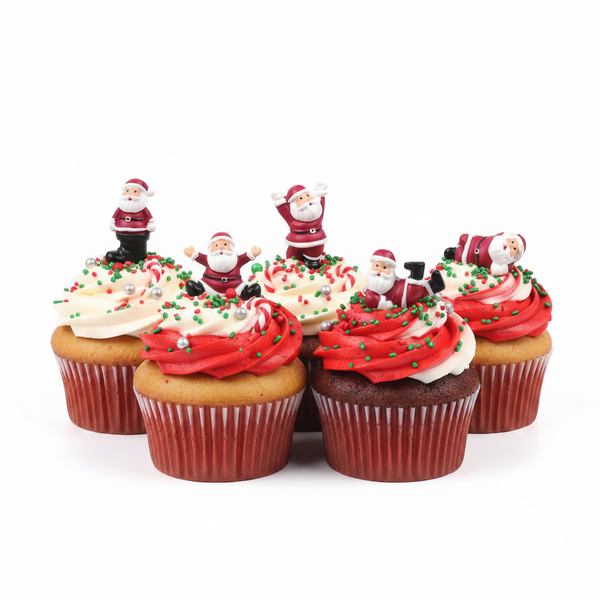 Tumbling Santas Pk 6