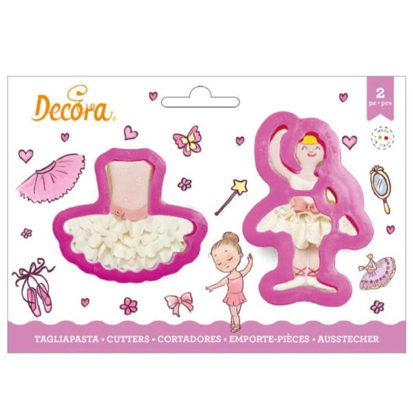 Dancer and Tutu Cookie Cutters